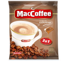 MacCoffee Карамель растворимый кофейный напиток 3 в 1, 25*18г