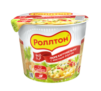 Картофельное пюре Роллтон, Мясо, 40г 