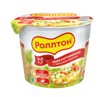 Картофельное пюре Роллтон, Мясо, 40г 