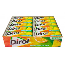 Жевательная резинка Dirol, Тропический коктейль