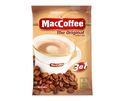 MacCoffee Original растворимый кофейный напиток 3 в 1, 50*20г