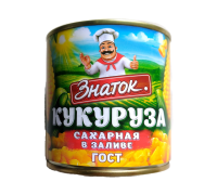Кукуруза Знаток в заливе, 425г