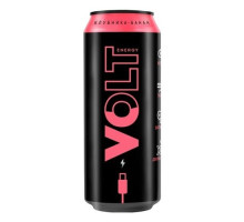 Энергетический напиток Volt Energy Клубника-банан, 0,45л / Омск
