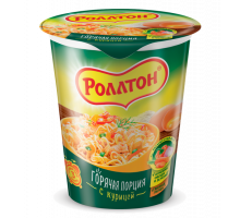 Лапша Роллтон, курица, 70г