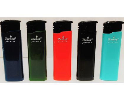 Зажигалка Rodef PremiumF-700-1 пьезо,красный