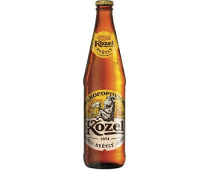 Пиво Velkopopovicky Kozel светлое, 0,45л  