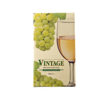 Вино VINTAGE белое полусладкое, 1л