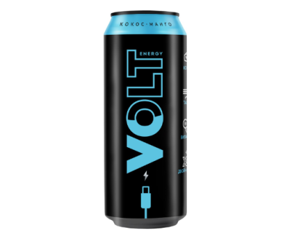 Энергетический напиток Volt Energy Кокос-Манго, 0,45л 