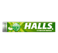Halls Карамель леденцовая, Яблоко, 25г