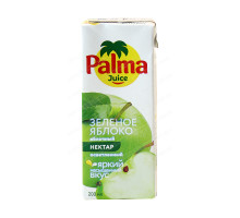 Напиток сокосодержащий Palma Juice Зеленое яблоко, 0,2л